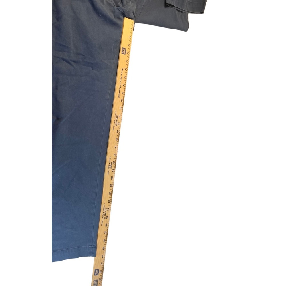 Brooks‎ Brothers Clark Dress Pants 40x32 Navy Blue Supima Cotton - Picture 9 of 9